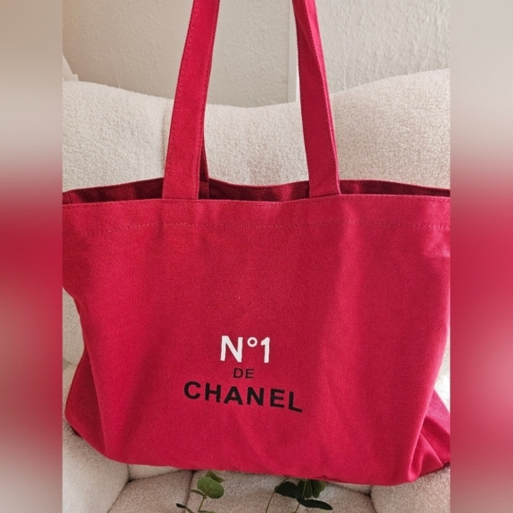 Chanel Red Tote